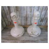 MILK GLASS DECANTERS