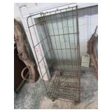 ANTIQUE STORE DISPLAY RACK / CART