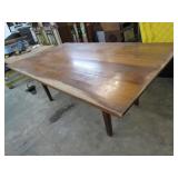 SOLID WOOD HAND MADE CONFERENCE TABLE- WALNUT?