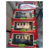 LEHMANN 3150, 1984,1982 & 1983 MODEL TRAIN CARS