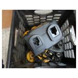 10-- DEWALT 18 VOLT BATTERIES & 1 CHARGER