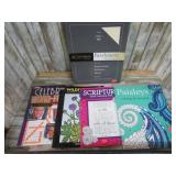 CROSSWORD / COLORING BOOKS & PARCHMENT PAPER