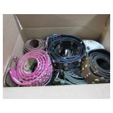 BOX LOT -- FASHION BELTS
