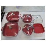 5-- COOKING POTS & LIDS