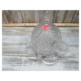 VINTAGE GLASS BUTTER DISH