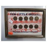 TEN LITTLE INDIANS PENNY SET