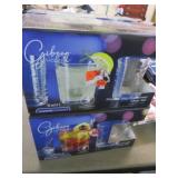2-- 4pc GLASS SETS