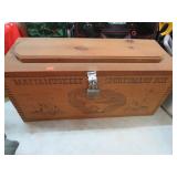 MATTA MUSKETT SPORTSMANS BOX -- LID IS LOOSE