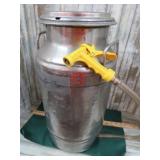 20qt SEALTEST MILK JUG W/ ADDED HOSE