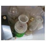 5-- OIL LAMPS & CANDLE HOLDER