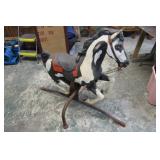 1961 METTEL BLAZE ROCKING HORSE W/ MOVING LEGS
