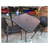 PATIO TABLE & 2 CHAIRS
