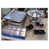 RESTAURANT CHAFING DISH, STEAM & CONDIMENT PANS &