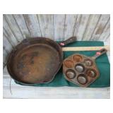 CAST IRON SKILLET & MUFFIN PANS