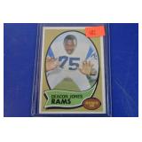 DEACON JONES RAMS FOOTBALL CARD