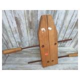 LARGE WOODEN CARPENTER