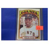 WILLIE MAYS GIANTS BASEBALL CARD