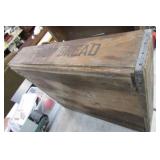 VINTAGE TIP-TOP BREAD CRATE ROCKY MOUNT, NC