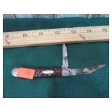 CASE XX 2 BLADE FOLDING KNIFE