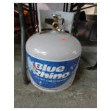 20 lb PROPANE TANK -- 1/2 FULL