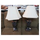 PAIR-- TABLE LAMPS