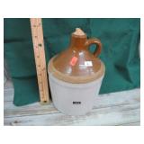 STONEWARE LIQUOR JUG