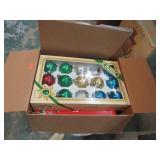 GLASS CHRISTMAS ORNAMENTS