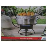 PROPANE BURNER & FRY BASKET -- NO POT