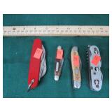 OLD TIMER, SWISS ARMY, IMPERIAL, ETC KNIVES