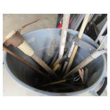 GROUP LOT -- ASSORTED YARD TOOLS