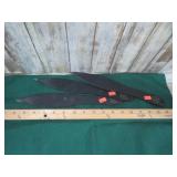 3-- SURE FLIGHT THROWING KNIVES