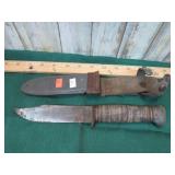 WWII USN MARK I PAL RH-35 FIGHTING KNIFE