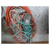 EXTENSION CORDS & WORK LIGHT