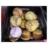 CRATE LOT -- SOFT BALLS