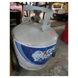 20 lb PROPANE TANK -- 1/2 FULL