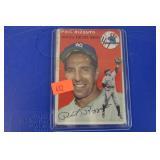 PHIL RIZZUTO YANKEES BASEBALL CARD