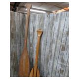 2-- BOAT OARS