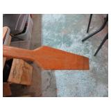 OAK BOAT PADDLE