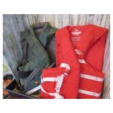2-- ADULT LIFE PRESERVER VESTS