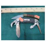 KNIFE GROUP LOT -- CAMP KING, SURVIVAL KIT, ETC