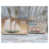 USS CONSTELLATION & ELSIE SHIP MODELS