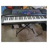 CASIO KEYBOARD AND STAND -- UNTESTED