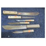 OLD HICKORY, ETC KITCHEN KNIVES