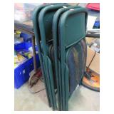 4-- FOLDING CHAIRS