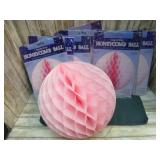 8-- 12" HONEYCOMB BALL PARTY DECOR