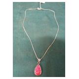 STERLING SILVER NECKLACE 4.6gms