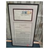 FIRST DAY DEAF ISSUE STAMP COVER & CERTIFICATE