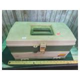 TACKLE BOX & ASSORTED FISHING BAITS