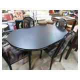 DINING ROOM TABLE & 4 CHAIRS - CLEAN