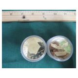 10-- 2020 DONALD TRUMP COMMANDER IN CHIEF COINS